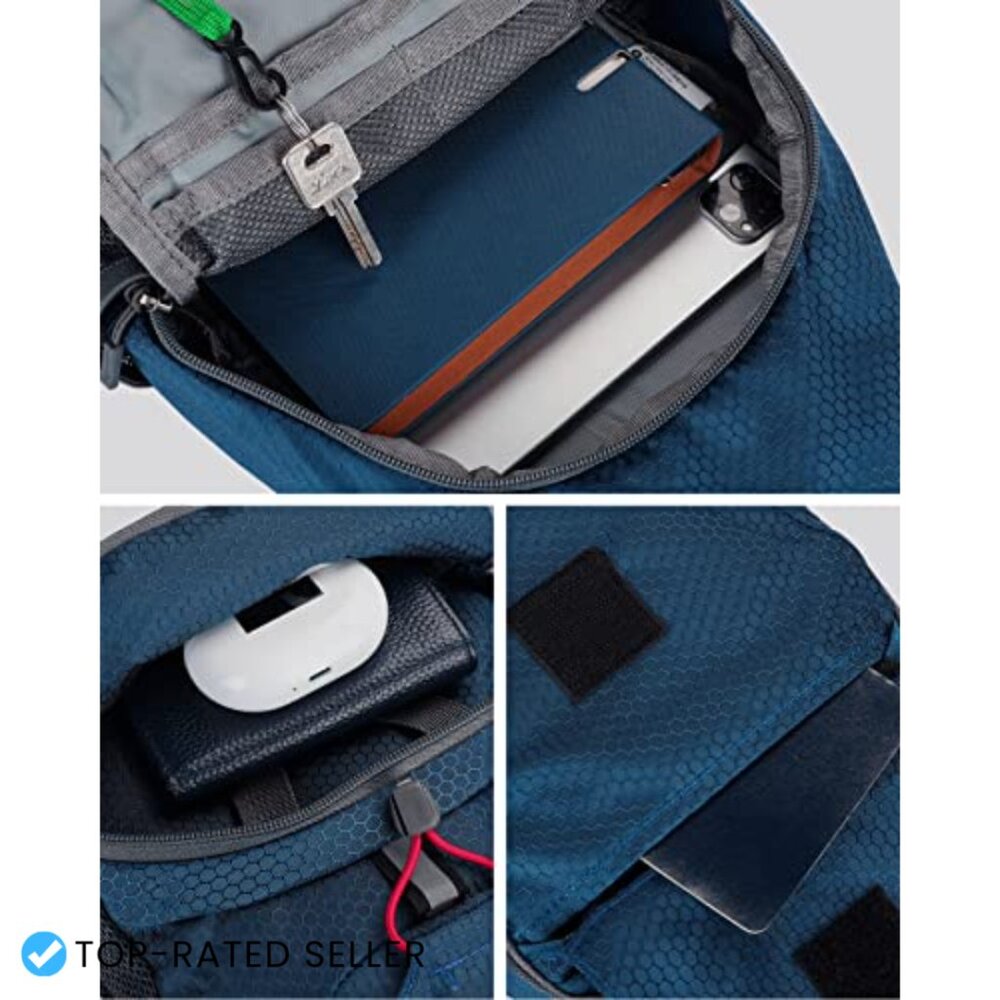 Packable Crossbody Sling Backpack Lightweight Fol… - image 5